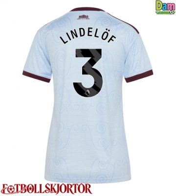 Aston Villa Victor Lindelof #3 Tredjetröja Dam 2026-27 Kortärmad